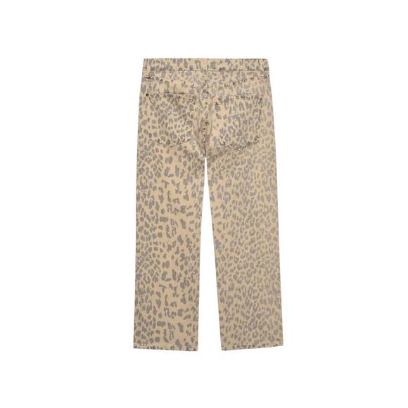 NEW THE GREAT. wayne jean in vintage leopard - Picture 6 of 6
